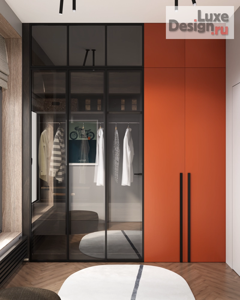 дизайн интерьера гардеробной "Гардеробная для мальчика" (фото 1)