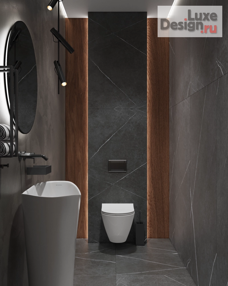 дизайн интерьера санузла "Санузел" (фото 1)