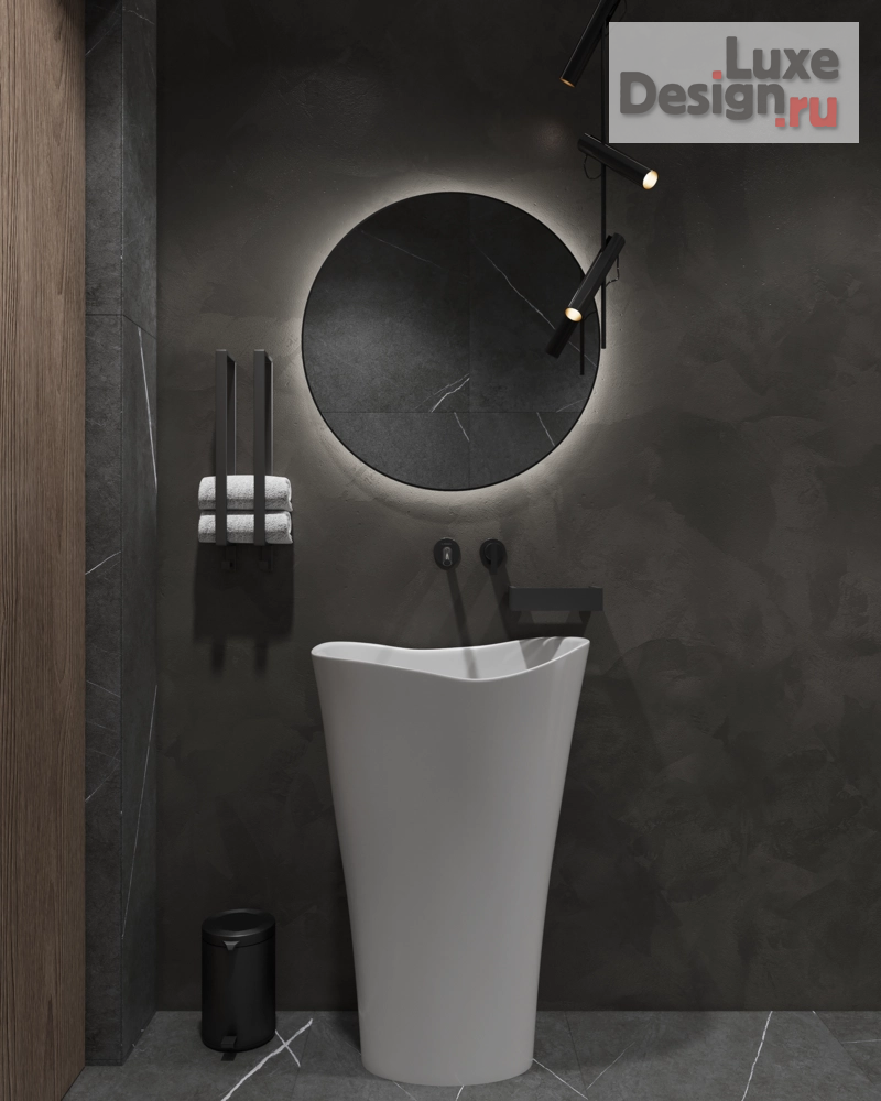 дизайн интерьера санузла "Санузел" (фото 3)