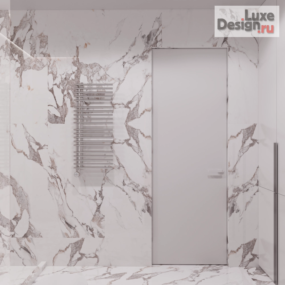 дизайн интерьера санузла "Санузел с душевой" (фото 4)