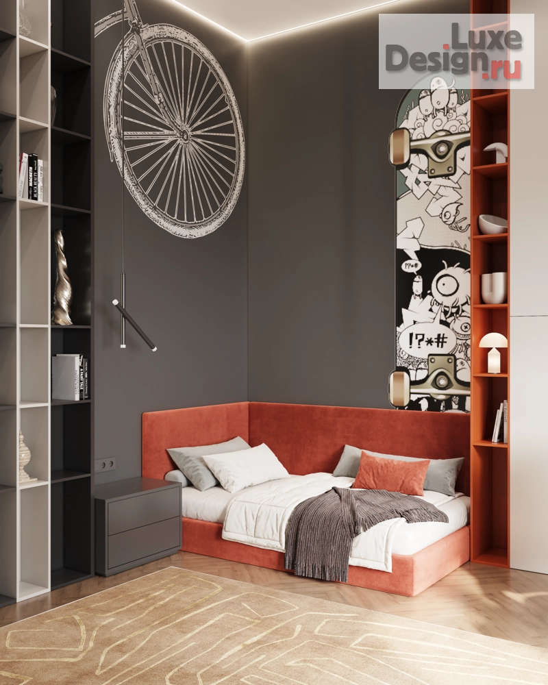 Дизайн интерьера детской "Детская комната" (фото 6)