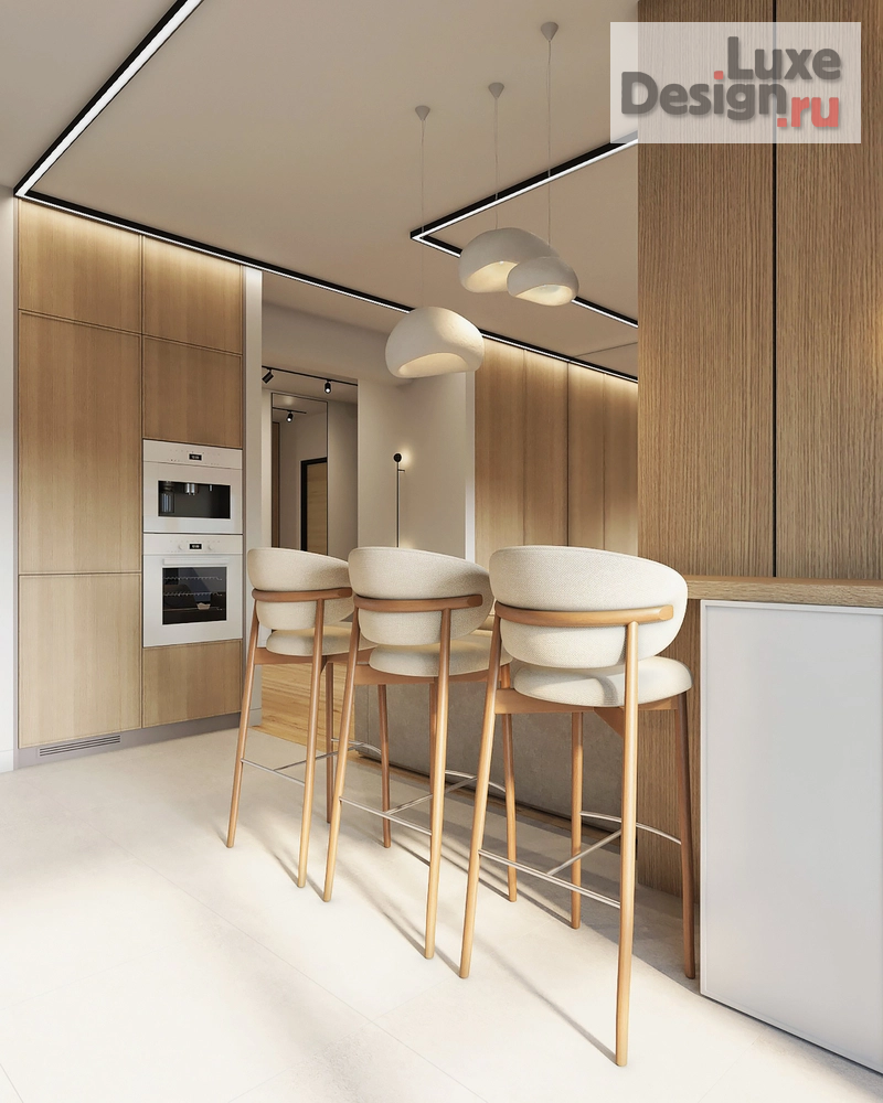 Дизайн интерьера квартиры "Минималистичный интерьер с природными акцентами" (фото 3)