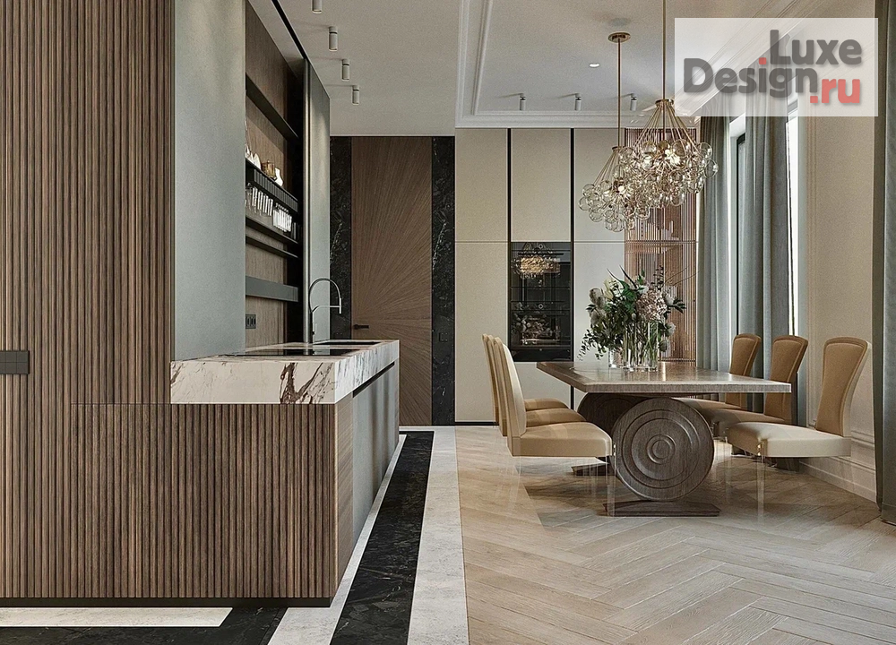 Дизайн интерьера квартиры "ЖК режиссер. Современная классика с акцентом на хранение" (фото 5)