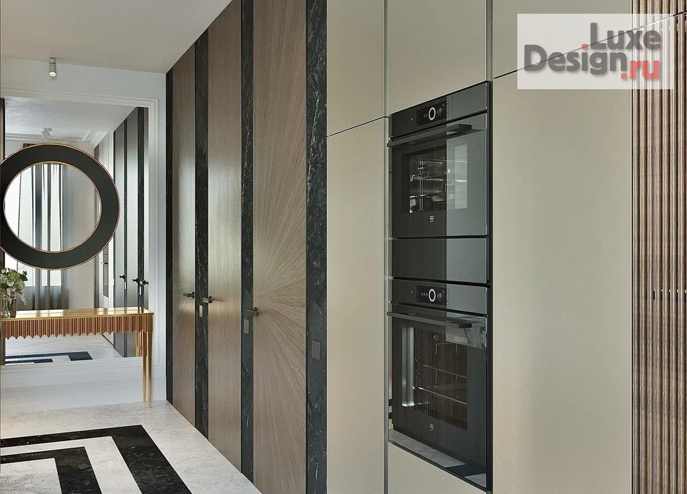 Дизайн интерьера квартиры "ЖК режиссер. Современная классика с акцентом на хранение" (фото 8)