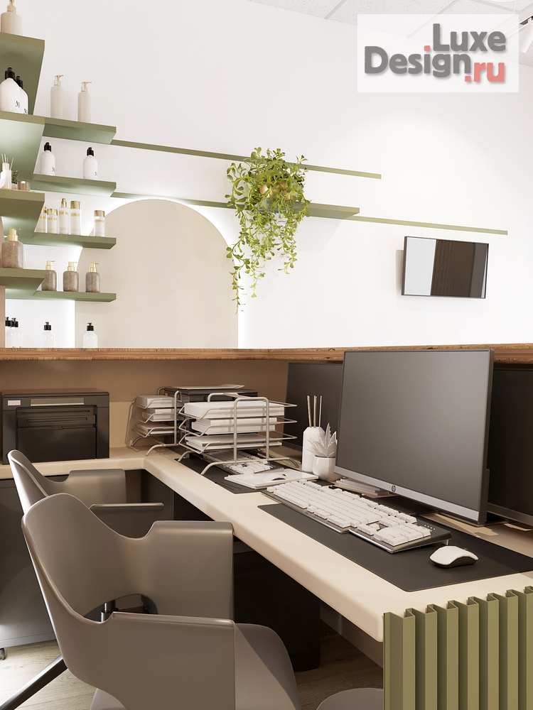 Дизайн интерьера салона красоты "Салон красоты "Платан" г. Сочи" (фото 3)