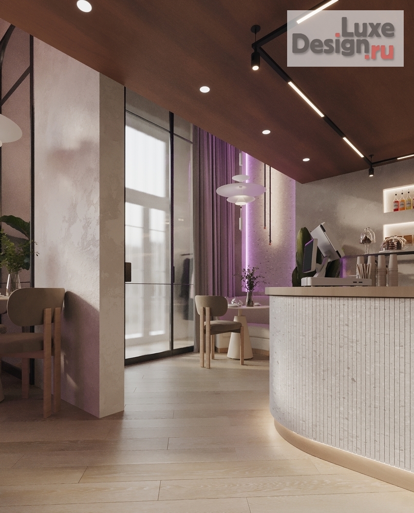 Дизайн интерьера кафе "Кондитерская "Сладосфера" г. Москва" (фото 9) от дизайнера Филимоненко Ольга Дизайн интерьера кафе "Кондитерская "Сладосфера" г. Москва" (фото 9)