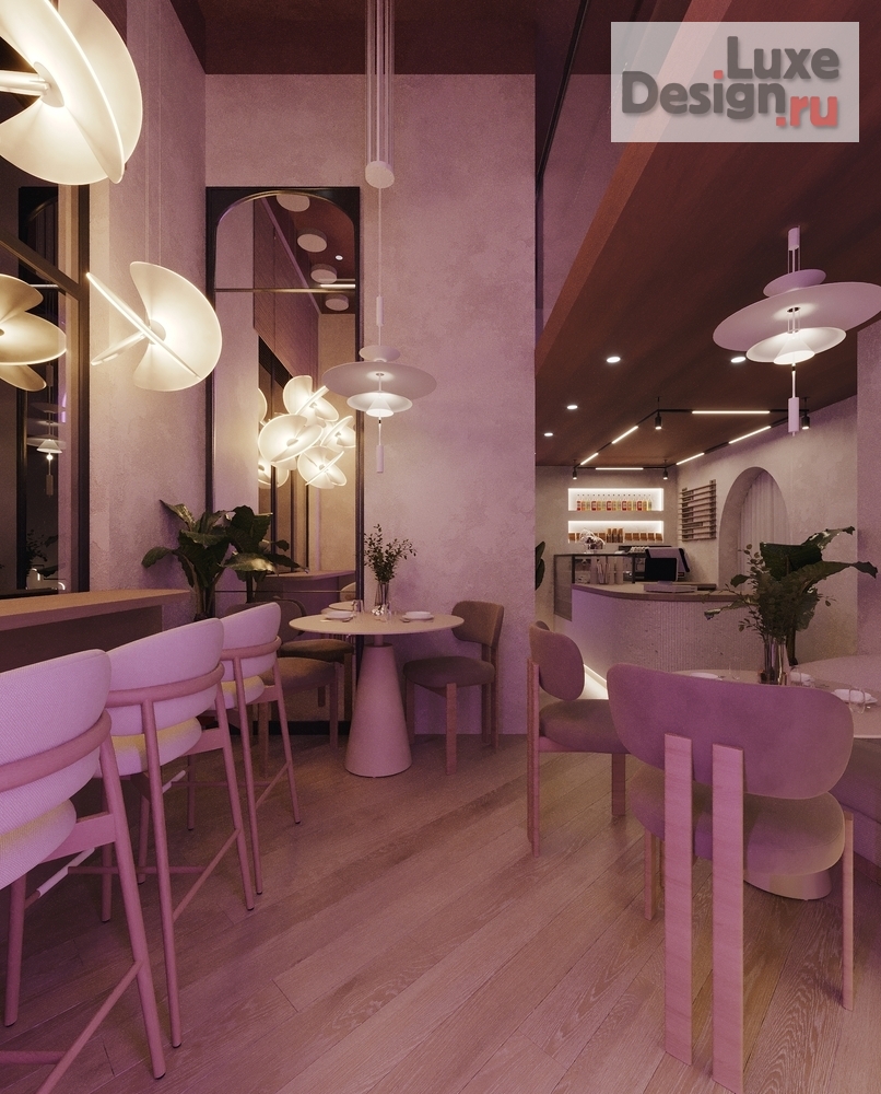 Дизайн интерьера кафе "Кондитерская "Сладосфера" г. Москва" (фото 10)