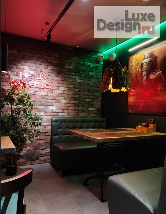 Дизайн интерьера кафе "Пивной бар "Берлога" г. Сочи" (фото 2)