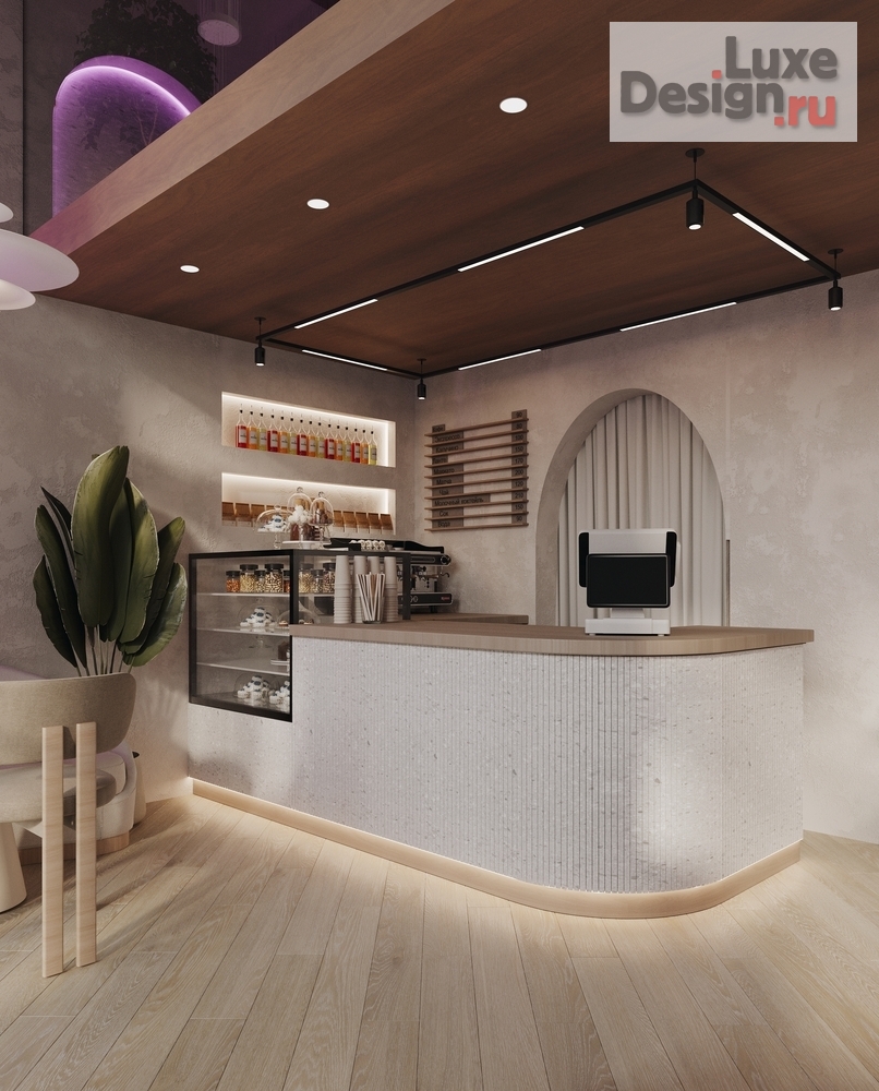 Дизайн интерьера кафе "Кондитерская "Сладосфера" г. Москва" (фото 4) от дизайнера Филимоненко Ольга Дизайн интерьера кафе "Кондитерская "Сладосфера" г. Москва" (фото 4)