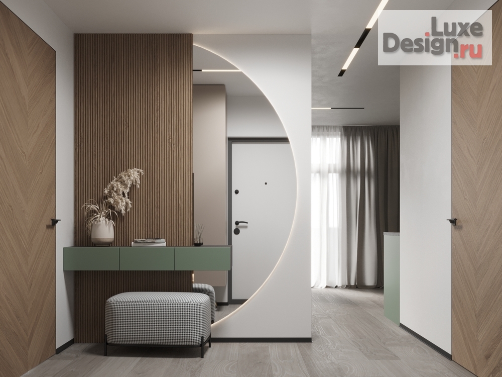 Дизайн интерьера однокомнатной квартиры "ЖК Альпийский квартал г. Сочи" (фото 14)