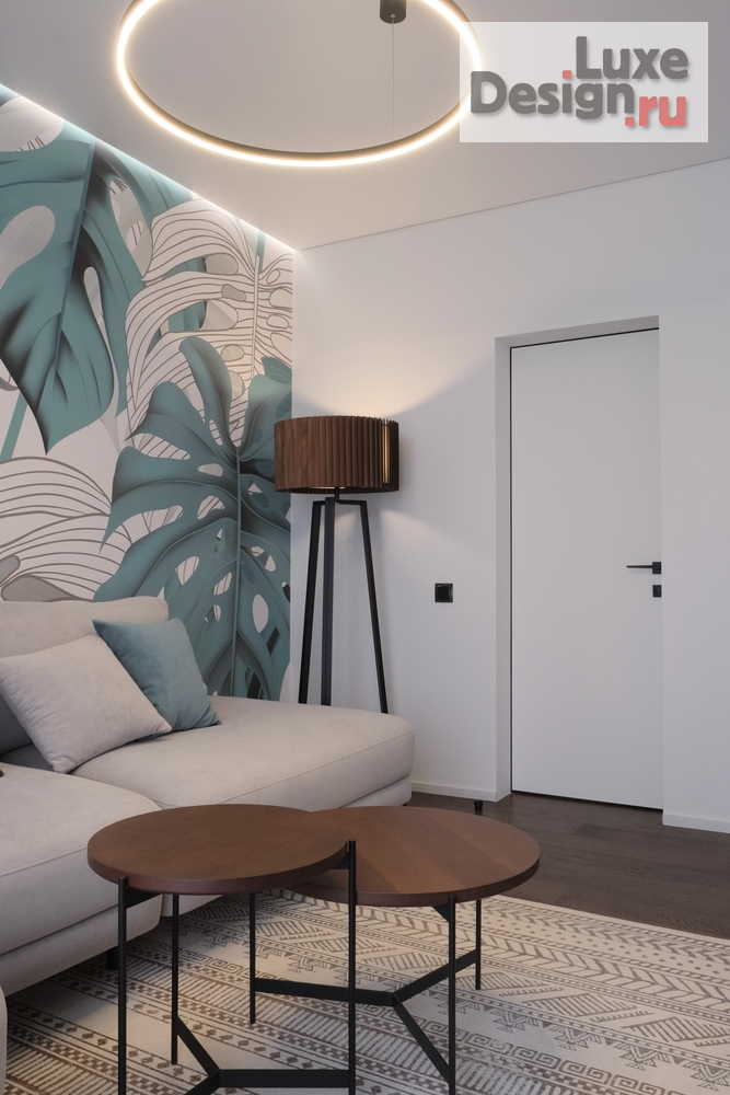 Дизайн интерьера однокомнатной квартиры "ЖК Фрукты г.Сочи" (фото 4) от дизайнера Филимоненко Ольга Дизайн интерьера однокомнатной квартиры "ЖК Фрукты г.Сочи" (фото 4)