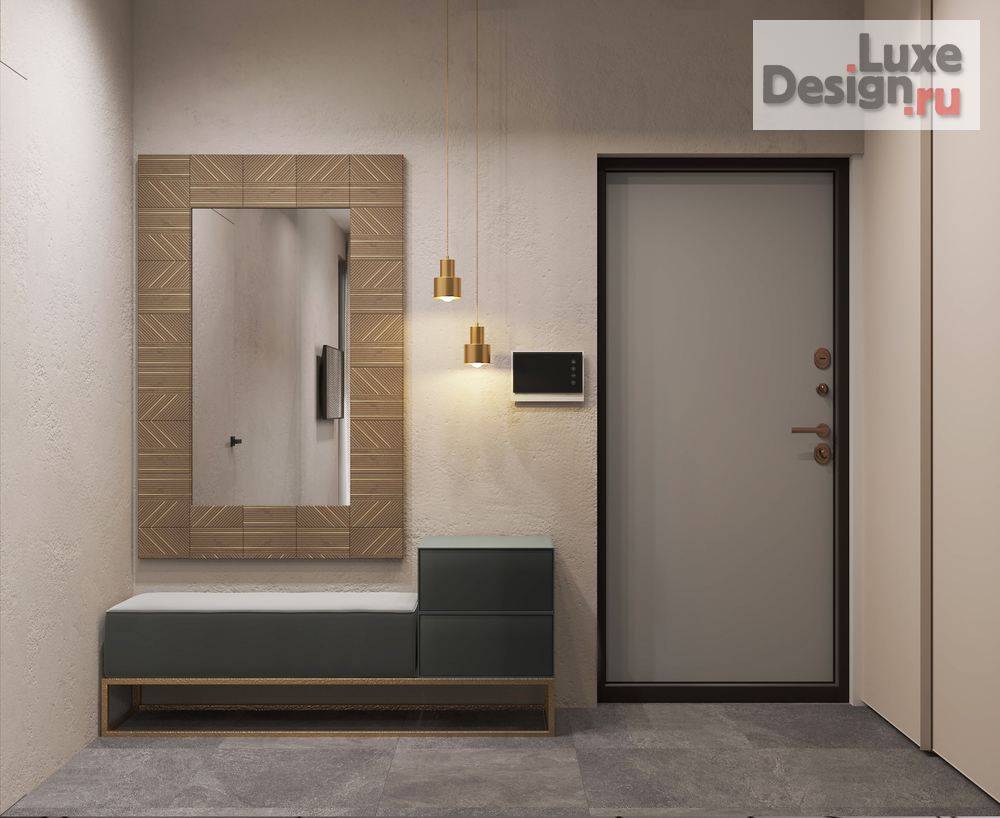 Дизайн интерьера однокомнатной квартиры "ЖК Фрукты г.Сочи" (фото 14) от дизайнера Филимоненко Ольга Дизайн интерьера однокомнатной квартиры "ЖК Фрукты г.Сочи" (фото 14)