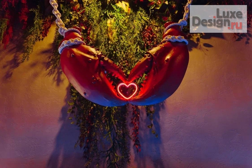 Дизайн интерьера кафе "Раковарня "Усы и Клешни"" (фото 9)