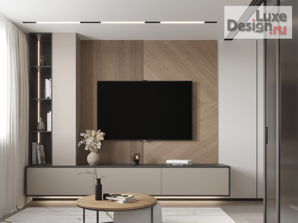 Дизайн интерьера однокомнатной квартиры "ЖК Альпийский квартал г. Сочи" (фото 5) от дизайнера Филимоненко Ольга Дизайн интерьера однокомнатной квартиры "ЖК Альпийский квартал г. Сочи" (фото 5)