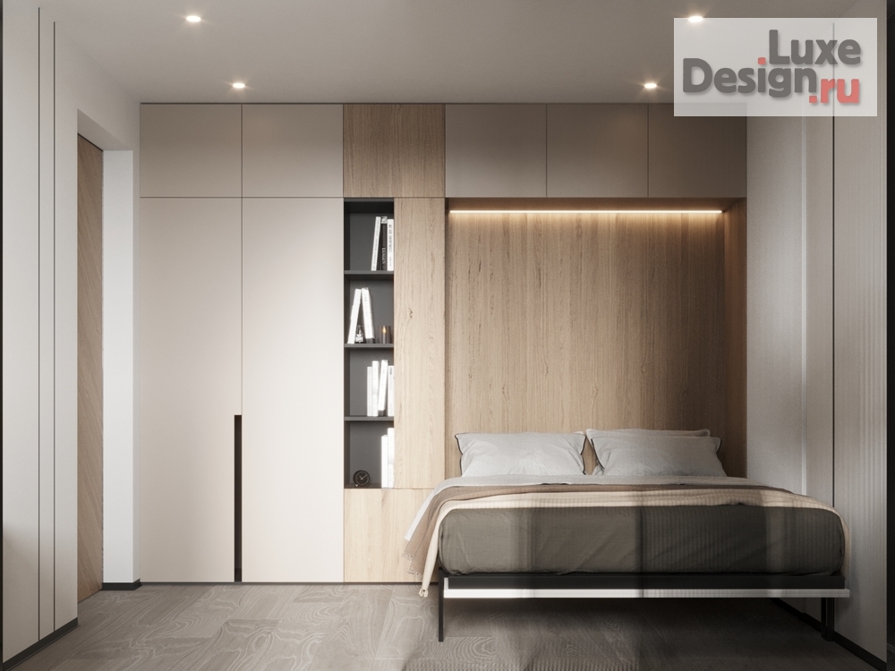 Дизайн интерьера однокомнатной квартиры "ЖК Альпийский квартал г. Сочи" (фото 8) от дизайнера Филимоненко Ольга Дизайн интерьера однокомнатной квартиры "ЖК Альпийский квартал г. Сочи" (фото 8)