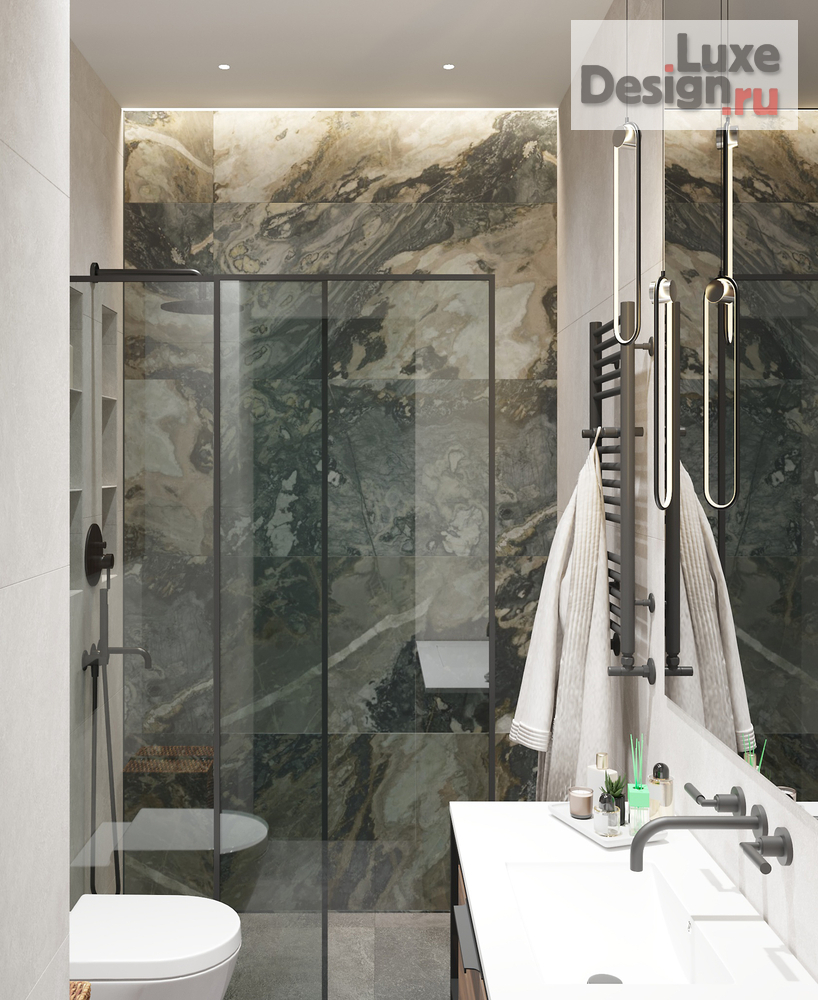 Дизайн интерьера однокомнатной квартиры "ЖК Фрукты г.Сочи" (фото 18) от дизайнера Филимоненко Ольга Дизайн интерьера однокомнатной квартиры "ЖК Фрукты г.Сочи" (фото 18)