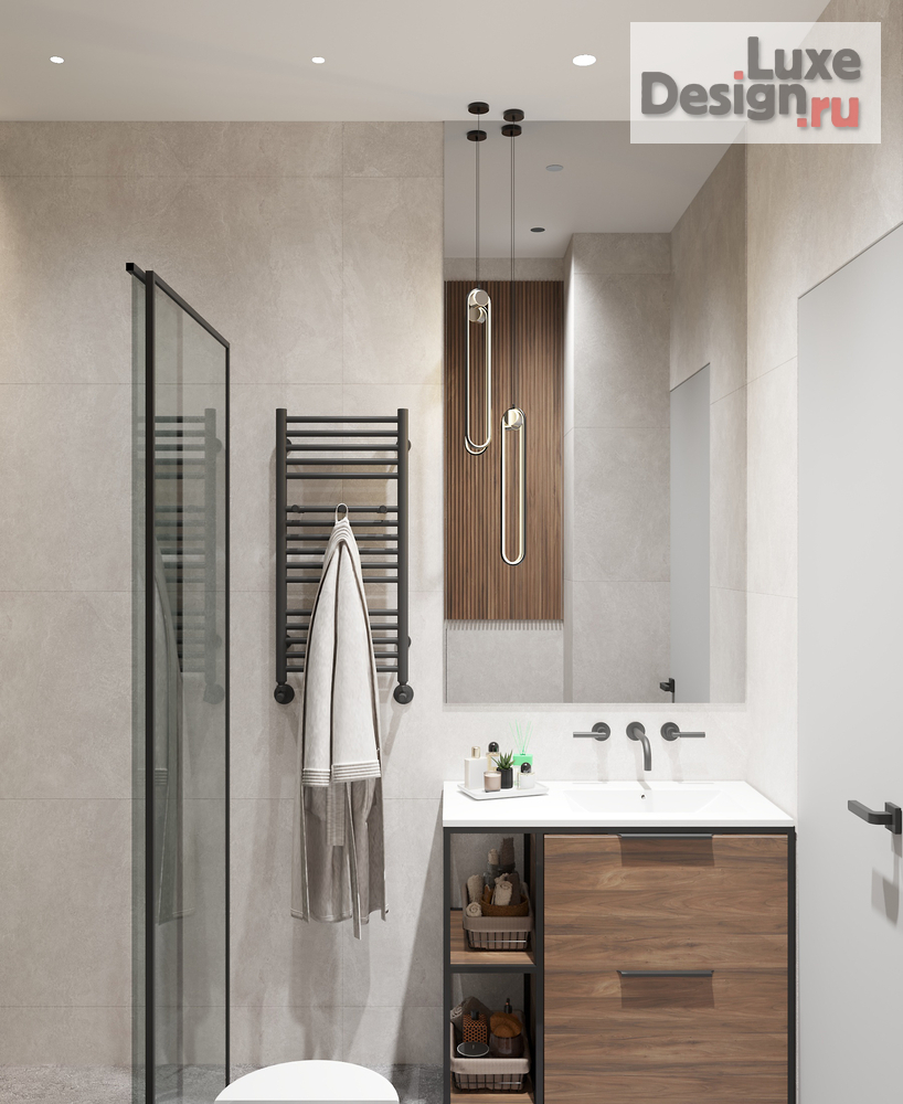 Дизайн интерьера однокомнатной квартиры "ЖК Фрукты г.Сочи" (фото 19) от дизайнера Филимоненко Ольга Дизайн интерьера однокомнатной квартиры "ЖК Фрукты г.Сочи" (фото 19)