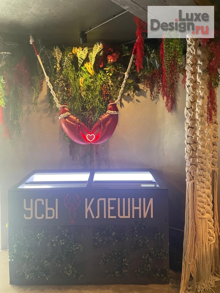 Дизайн интерьера кафе "Раковарня "Усы и Клешни"" (фото 10)