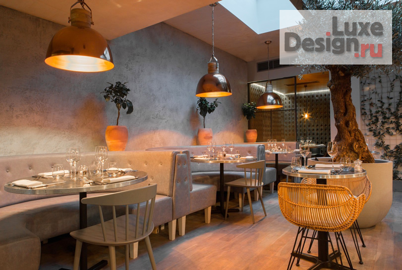 Дизайн интерьера ресторана "Дизайн общественных интерьеров" (фото 3)