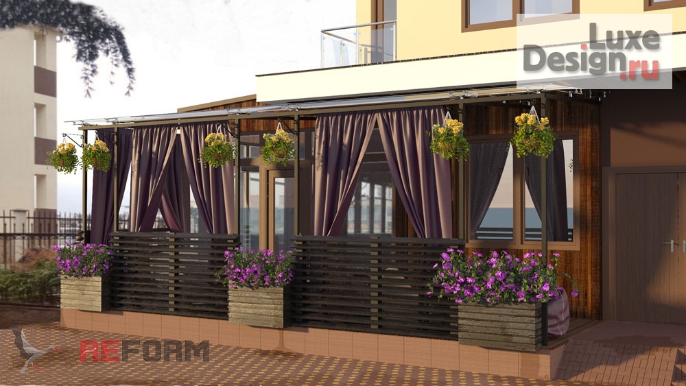 Дизайн интерьера кафе "Проект кальянной " (фото 1)