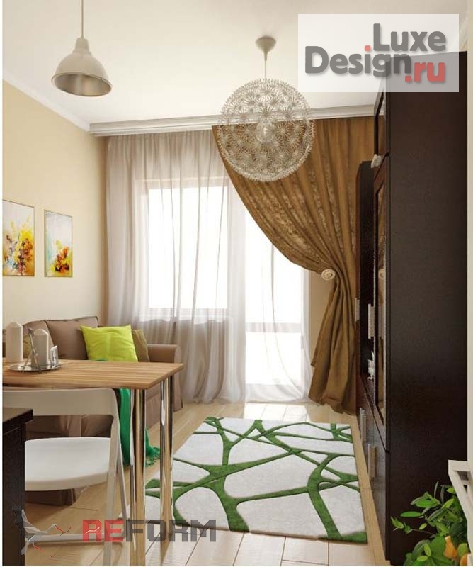 Дизайн интерьера квартиры студии "Проект квартиры-студии" (фото 5)