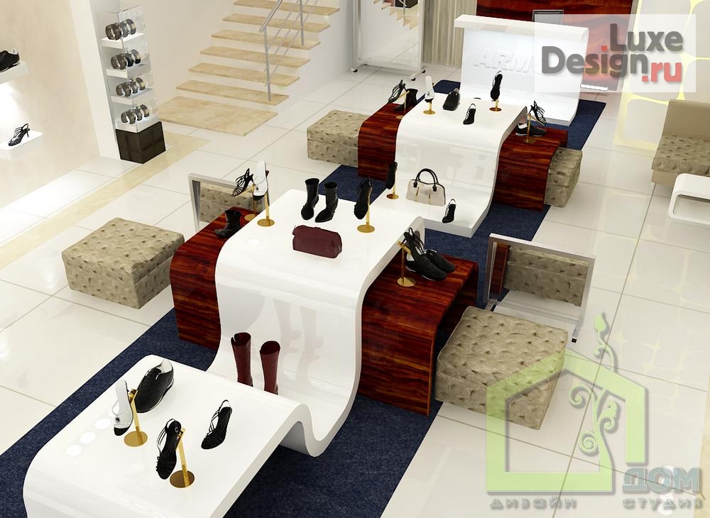 Дизайн интерьера бутика "Проект обувного салона" (фото 2)