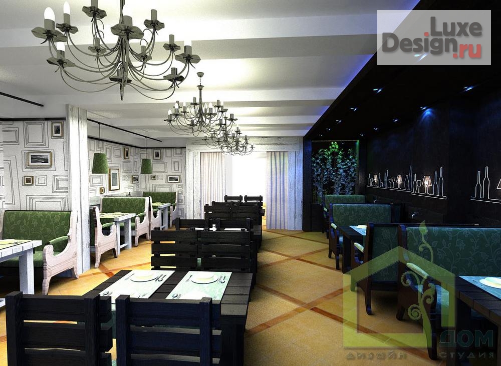 Дизайн интерьера ресторана "Проект ресторана" (фото 4)