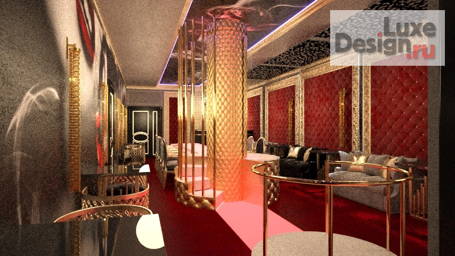 Дизайн интерьера ночного клуба "Ночной клуб" (фото 3)