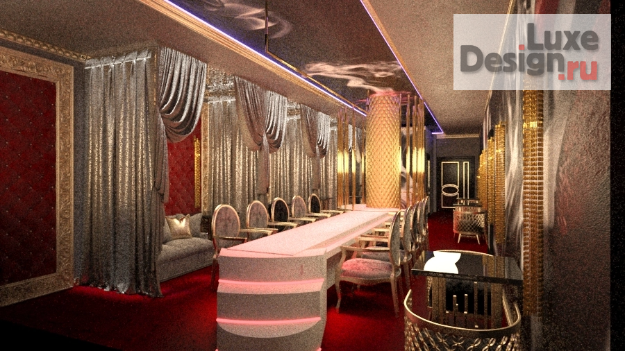 Дизайн интерьера ночного клуба "Ночной клуб" (фото 4)