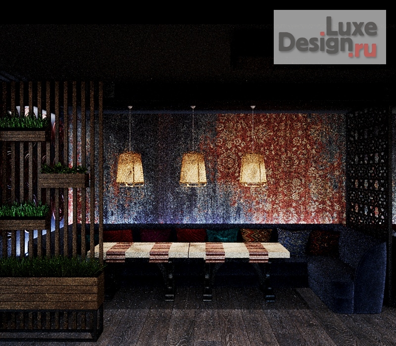 Дизайн интерьера ресторана "Проект кафе в г.Каменск-Уральский" (фото 1)