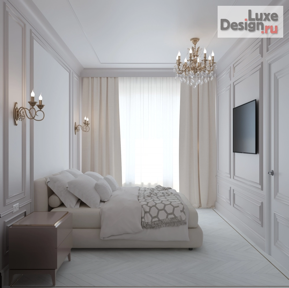 Дизайн интерьера квартиры "Апартаменты в ЖК"Царская площадь" г. Москва" (фото 1)