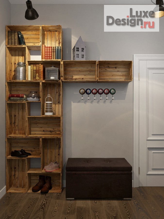 Дизайн интерьера квартиры "Проект небольшой квартиры в старинном флигеле г.Пушкин Санкт Петербурбург" (фото 6)