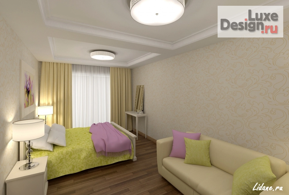 Дизайн интерьера апартаментов "Летние семейные апартаменты. Сочи, ул. Черноморская." (фото 9)