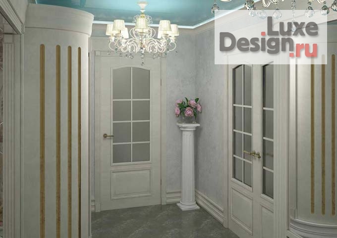 Дизайн интерьера квартиры "Классический светлый интерьер с элементами прованса" (фото 5)