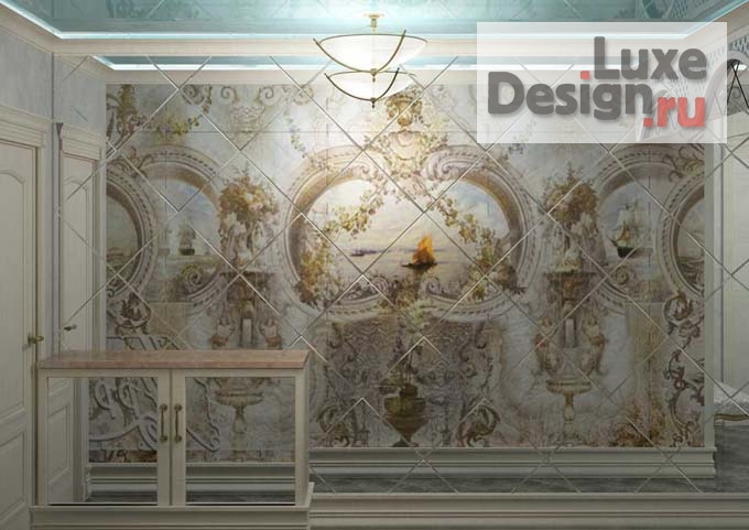 Дизайн интерьера квартиры "Классический светлый интерьер с элементами прованса" (фото 6)