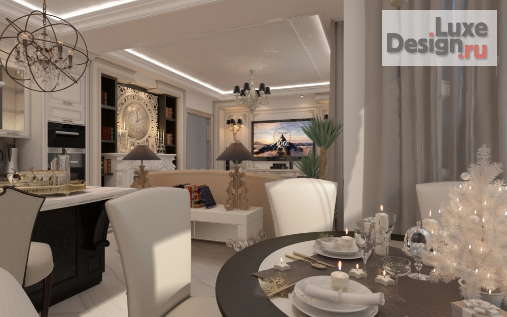 Дизайн интерьера квартиры "TREND interior design studio" (фото 6)