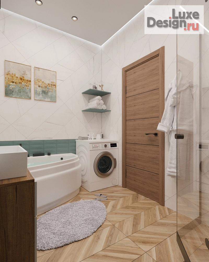 Дизайн интерьера ванной "Дизайн ванной комнаты" (фото 5)