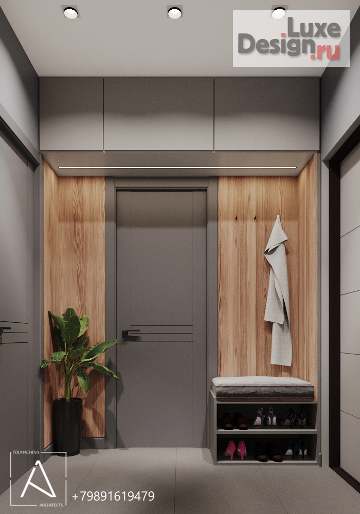 дизайн интерьера гардеробной "Прихожая в  квартире" (фото 1)
