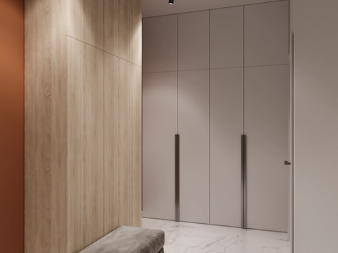 Дизайн интерьера в Сочи "Прихожая"